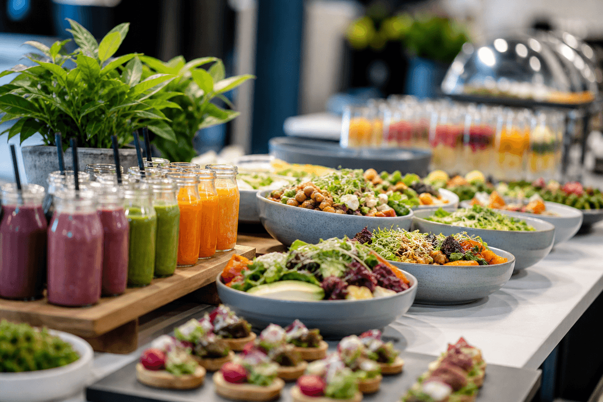 Catering spread